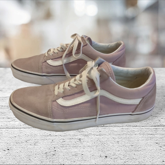 Vans old skool lavender suede skate shoe size 9W 7.5M unisex shoe - Picture 2 of 14